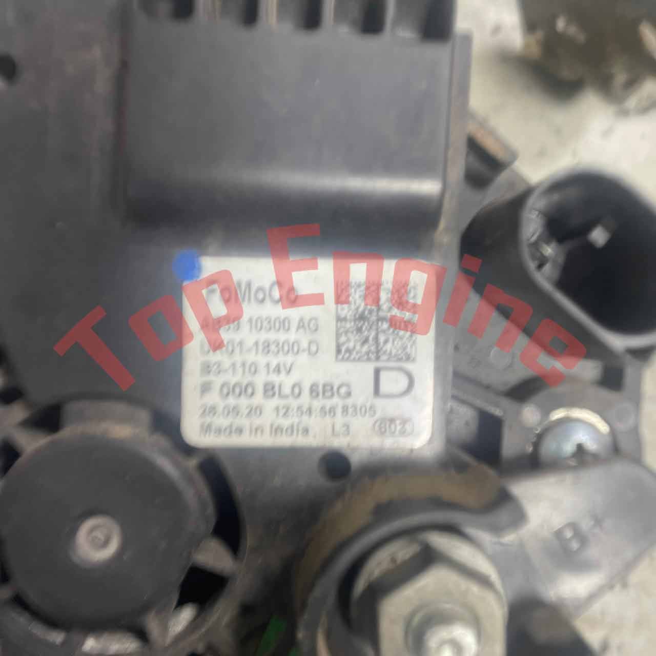 Ford Ranger 3.2L Diesel Alternator AB39-10300-AG 12V 110A – PX II / Mazda BT-50